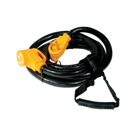 Camco Camco Power Grip 15 ft. 50 amps RV Extension Cord 1 pk 55194